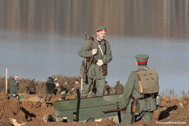 Фотографии | Реконструкция военных событий 1916 года на озере Сенеж