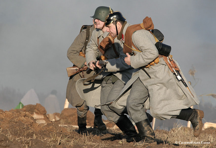 война 1916 года - фотографии реконструкции