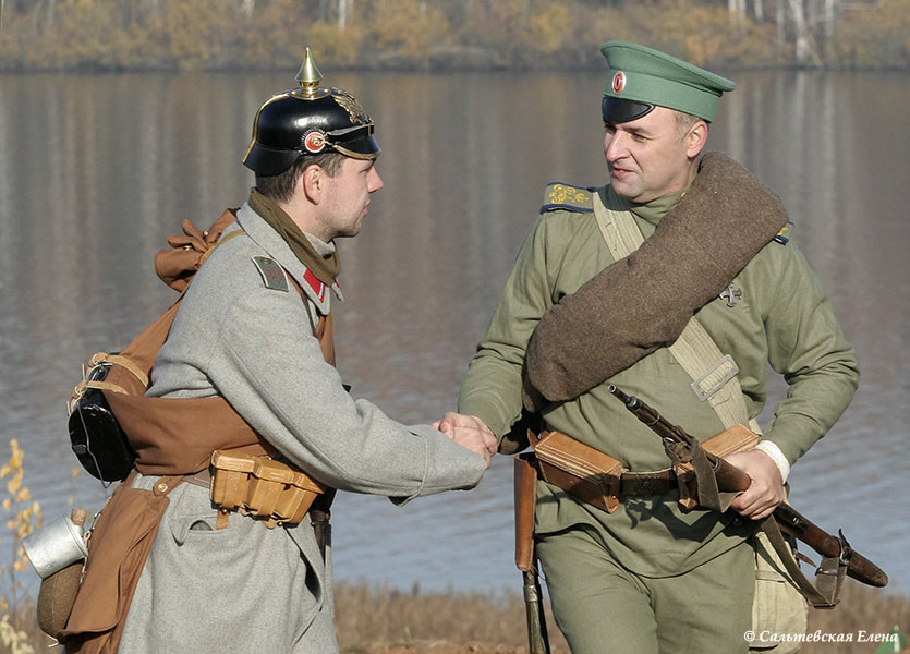 война 1916 года - фотографии реконструкции